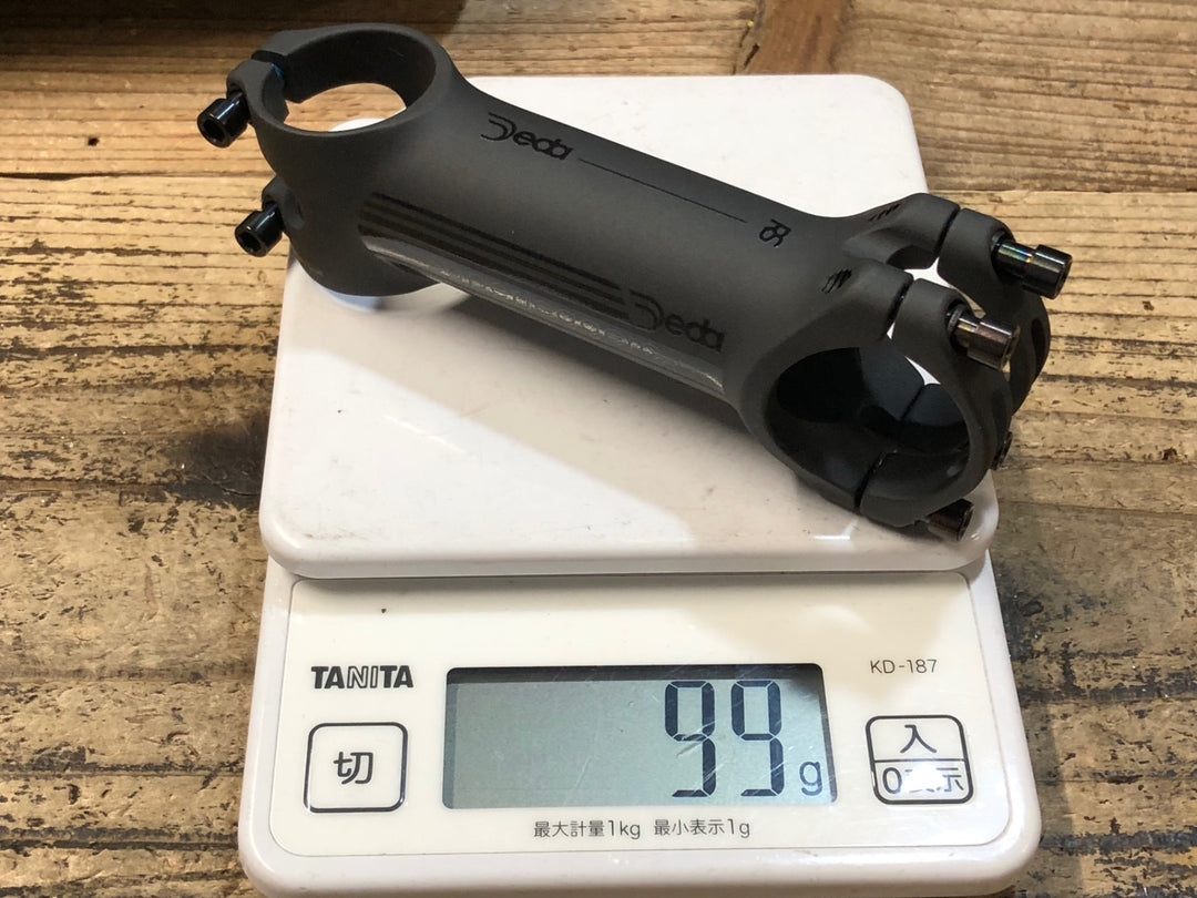 JX475 デダ DEDA SUPERLEGGERO RS アルミステム 100mm Φ31.7 OS ツールケース