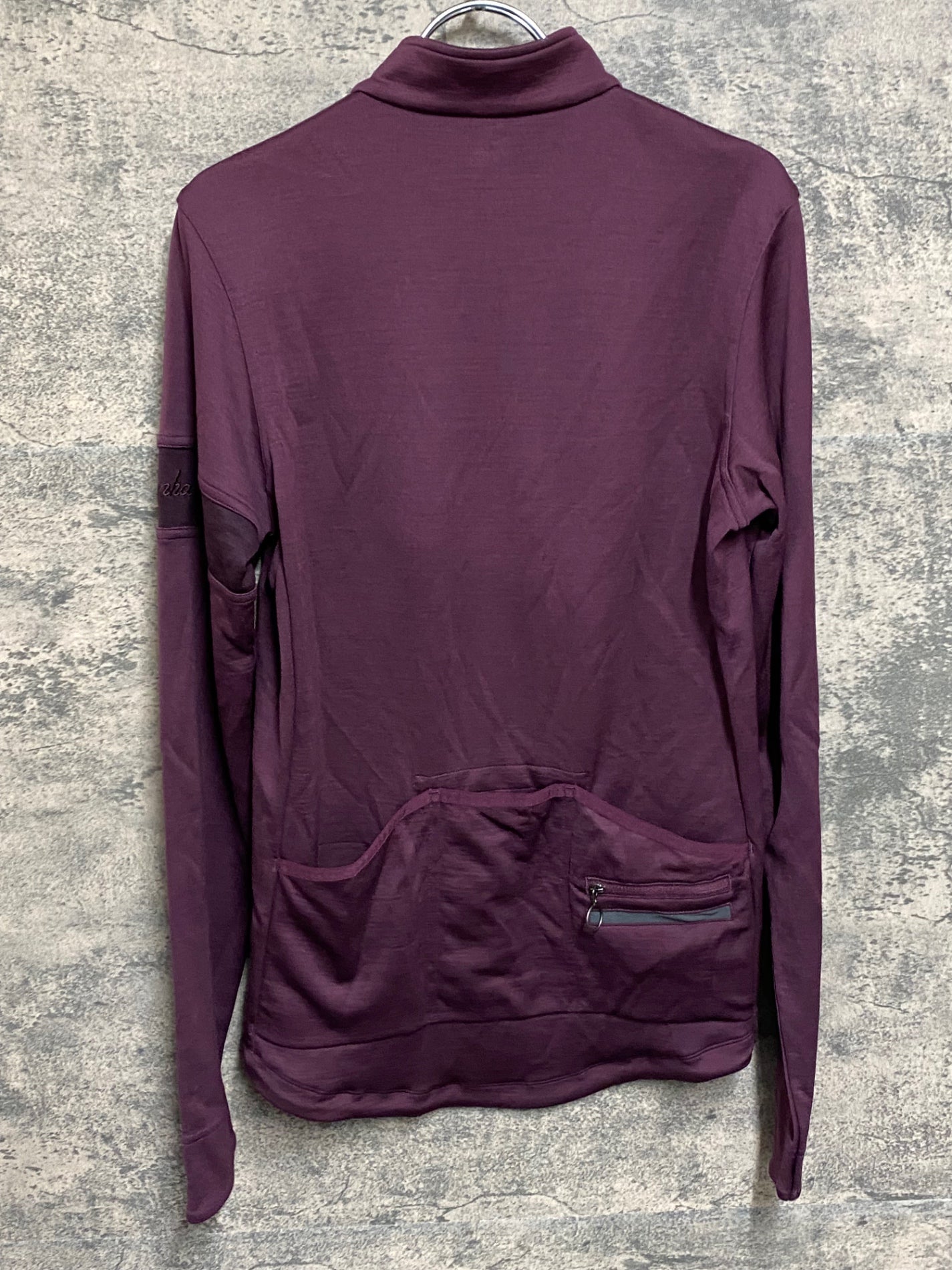 JE041 ラファ Rapha LONG SLEEVE JERSEY 長袖 サイクルジャージ 紫 M