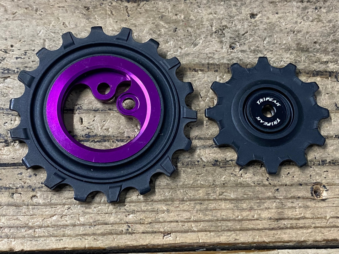 KK927 トライピーク TRYPEAK ジェットストリーム JETSTREAM PRO2 R9250用 紫 プーリー