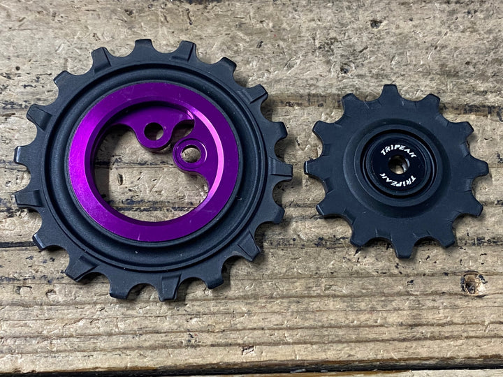 KK927 トライピーク TRYPEAK ジェットストリーム JETSTREAM PRO2 R9250用 紫 プーリー