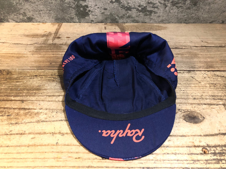 KG261 ラファ Rapha WOMEN’S 100 CAP サイクルキャップ 紺 ピンク ONESIZE