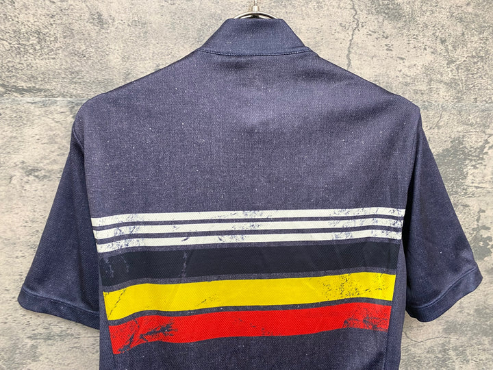 KA767 カペルミュール KAPELMUUR 半袖 サイクルジャージ 黒 グレー M