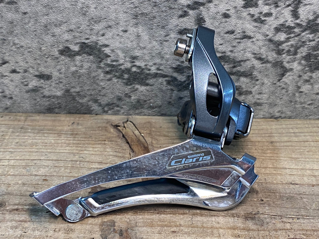 JK401 シマノ SHIMANO クラリス Claris FD-R2000 RD-R2000 ディレイラーセット バンド式 Φ34.9 GS ※FD固定ボルト非純正