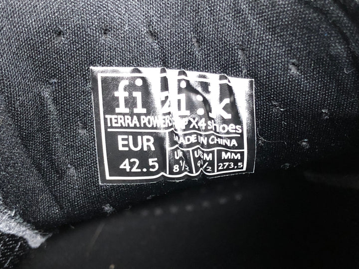 JI819 フィジーク fizik テラ TERRA POWERSTRAP X4 shors ヴィンディングシューズ 2穴 グレー EU42.5