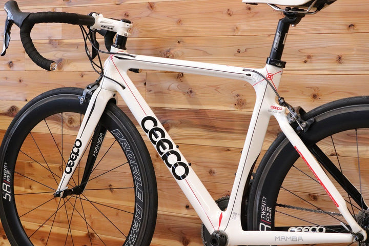 シーポ CEEPO マンバ MAMBA Mサイズ シマノ アルテグラ 6800 11S PROFILE DESIGN 58 カーボン ロードバイク 【広島店】