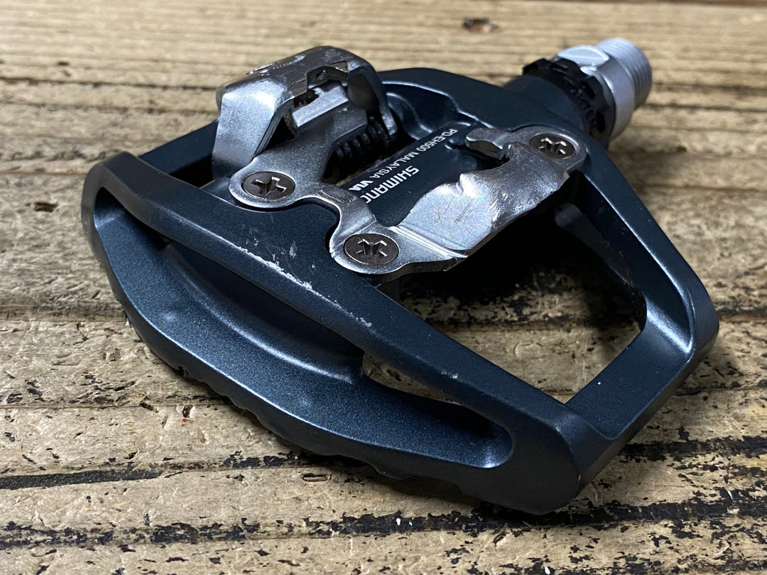 JZ357 シマノ SHIMANO PD-EH500 ビンディングペダル 片面フラット SPD