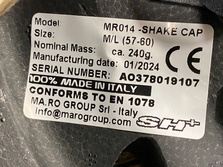KE135 SH⁺ ビアンキ Bianchi シェイクシティー SHAKE CITY ヘルメット 黒 M/Lサイズ 1/2024製造
