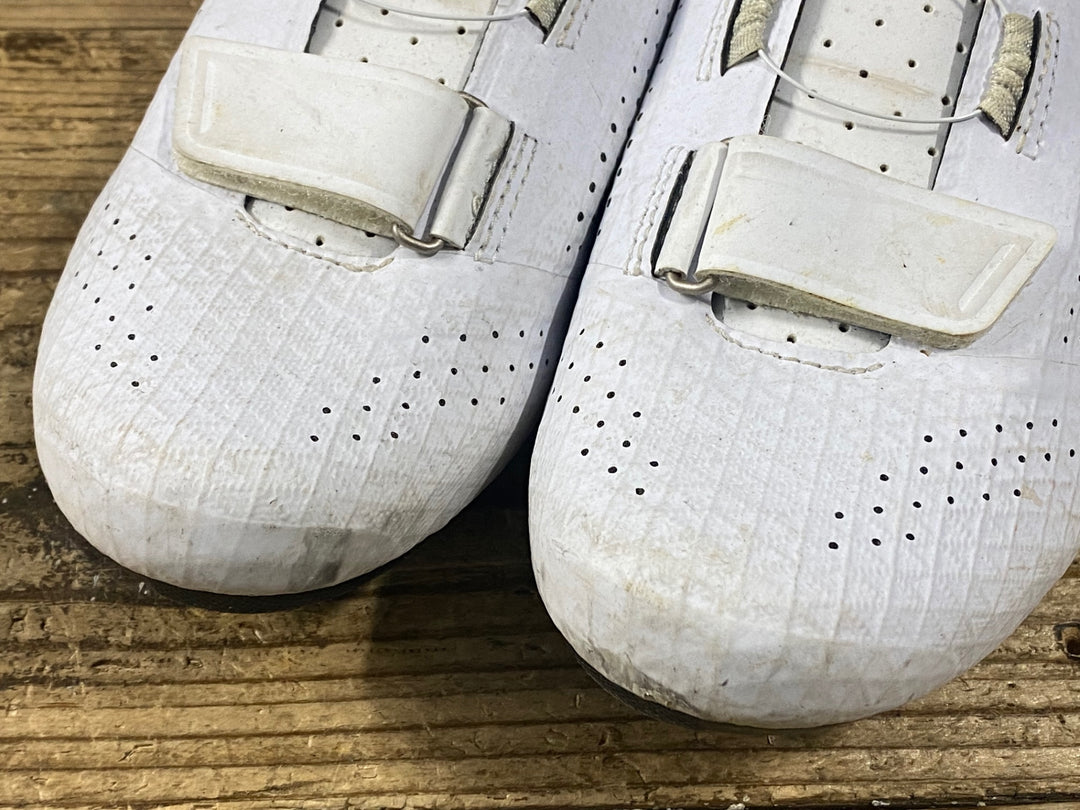 KN799 ジロ GIRO CADET ビンディングシューズ SPD SPD-SL 白 EU41