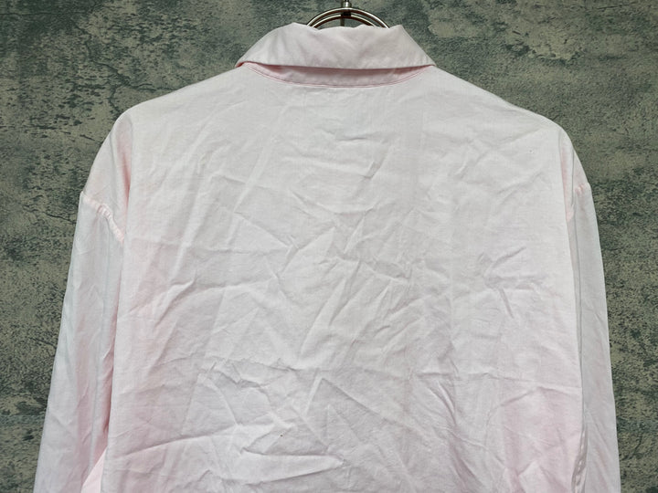 KD498 ラファ Rapha POPLIN SHIRT 長袖 シャツ ピンク M