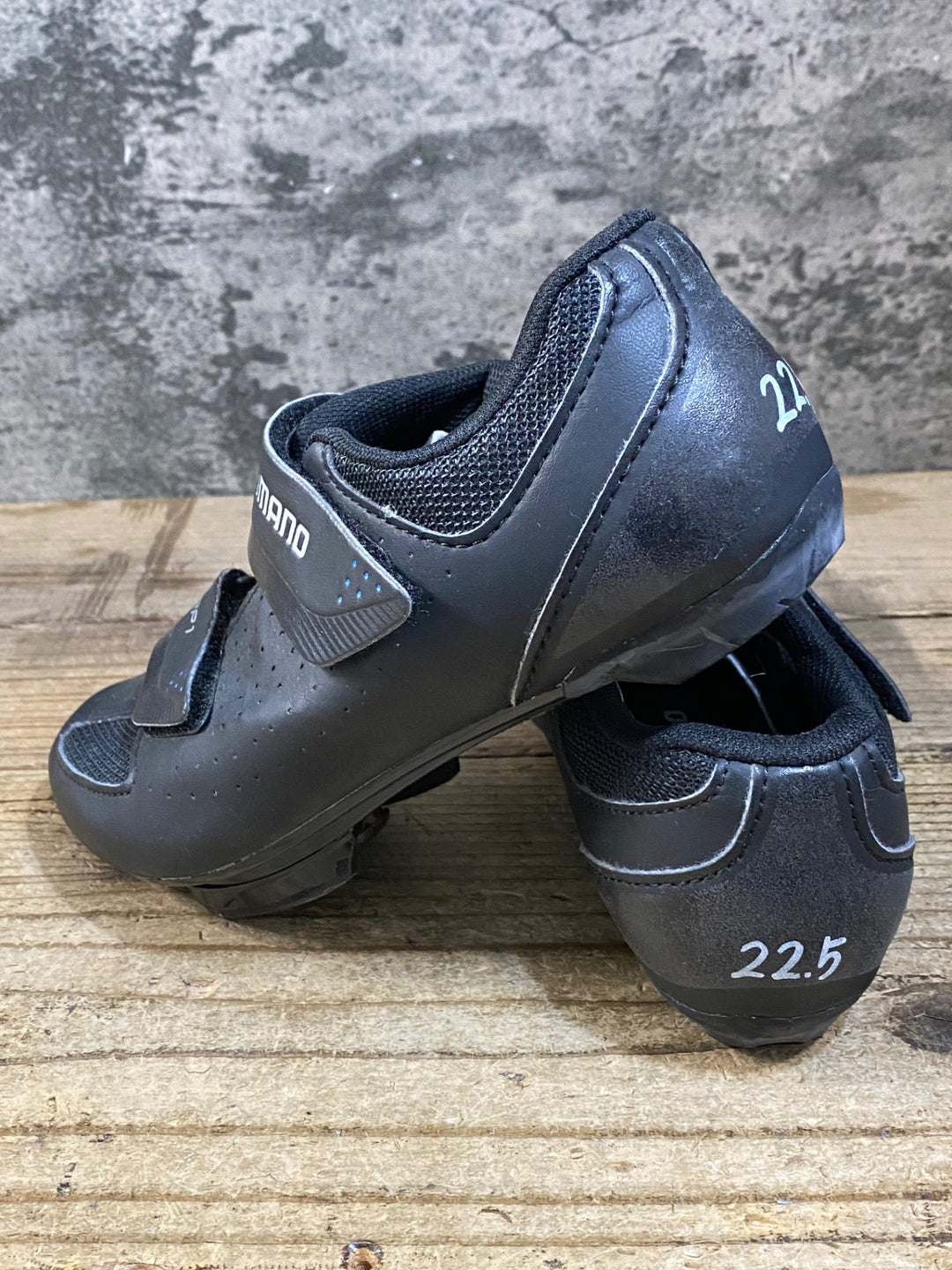KG376 シマノ SHIMANO RP1 SH-RP100-S L ビンディングシューズ 黒 3穴 EU36 ※ペン字あり