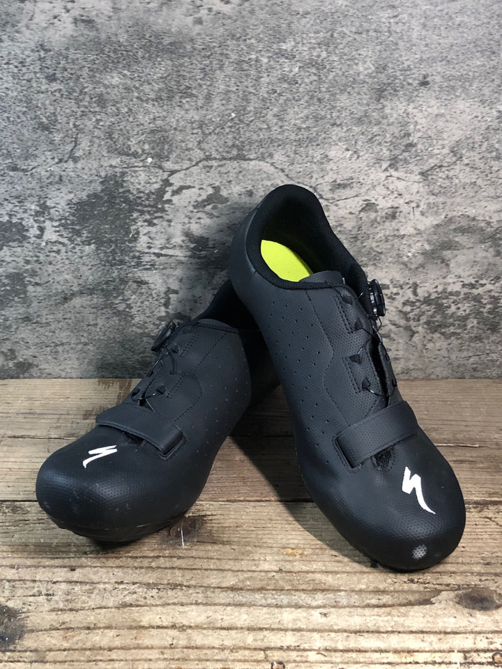 JT166 スペシャライズド SPECIALIZED TORCH1.0 ビンディングシューズ SPD-SL EU47 黒
