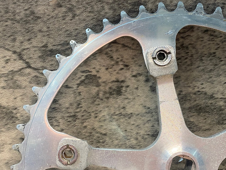 JJ007 カンパニョーロ CAMPAGNOLO STRADA クランクセット 170mm ERNESTO COLNAGO刻印チェーンリング 52T