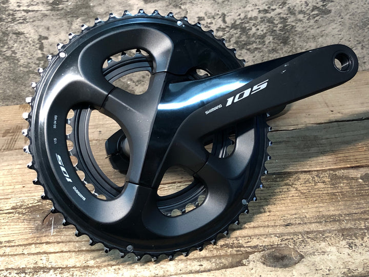 JD520 4iiii Precision PML300 パワーメーター 左側 シマノ SHIMANO 105 FC-R7000 クランクセット 170mm 50/34T 11S