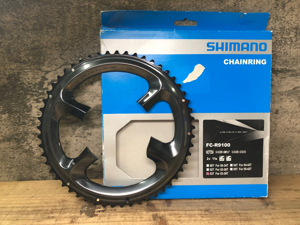 50-34T　走行距離300km　チェーンリング　FC-R9100　デュラエース シマノ SHIMANO デュラエース DURA-ACE FC-R9100 チェーンリング