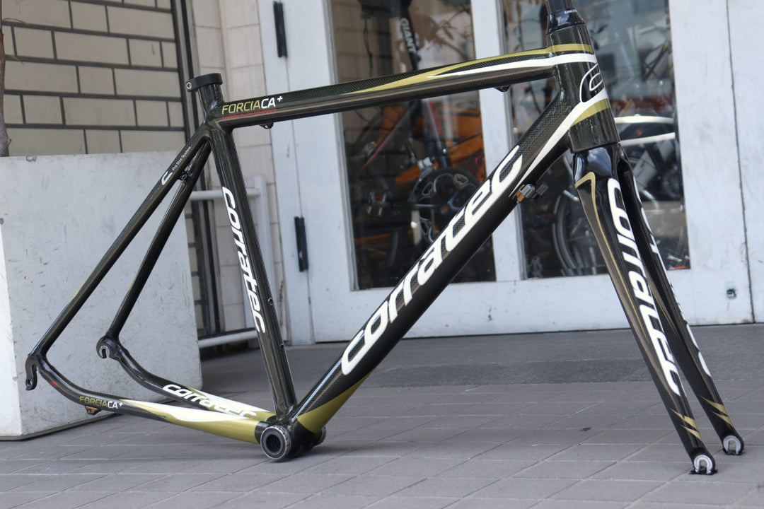 コラテック Corratec フォルシア カーボン アロイ FORCIA CARBON ALLOY 2010 カーボンラッピング ロードバイク フレームセット 【横浜店】