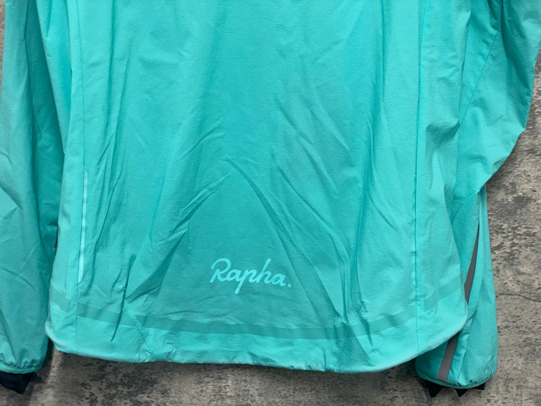 KF594 ラファ Rapha CLASSIC WIND JACKET 長袖 ウィンドブレーカー ターコイズ S