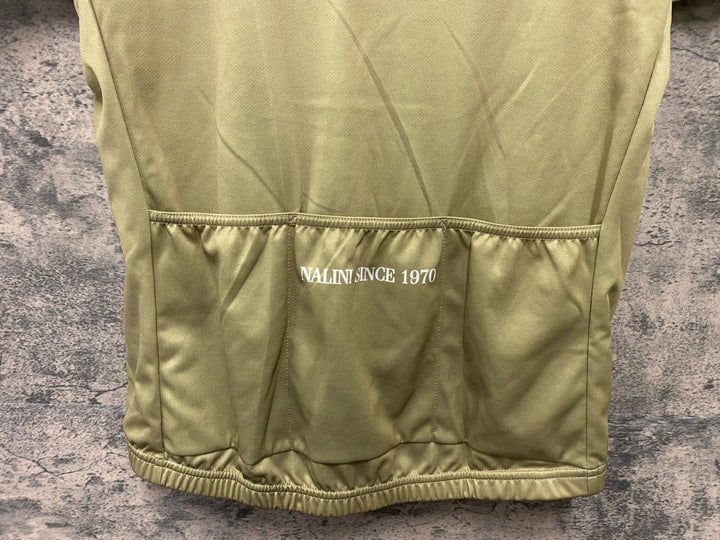 KD355 ナリーニ NALINI 半袖 サイクルジャージ ベージュ  M