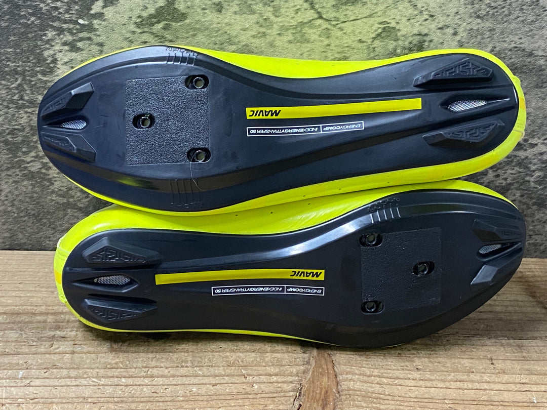 KI534 マヴィック MAVIC COSMIC BOA ビンディングシューズ 黄 EU40 2/3 SPD-SL