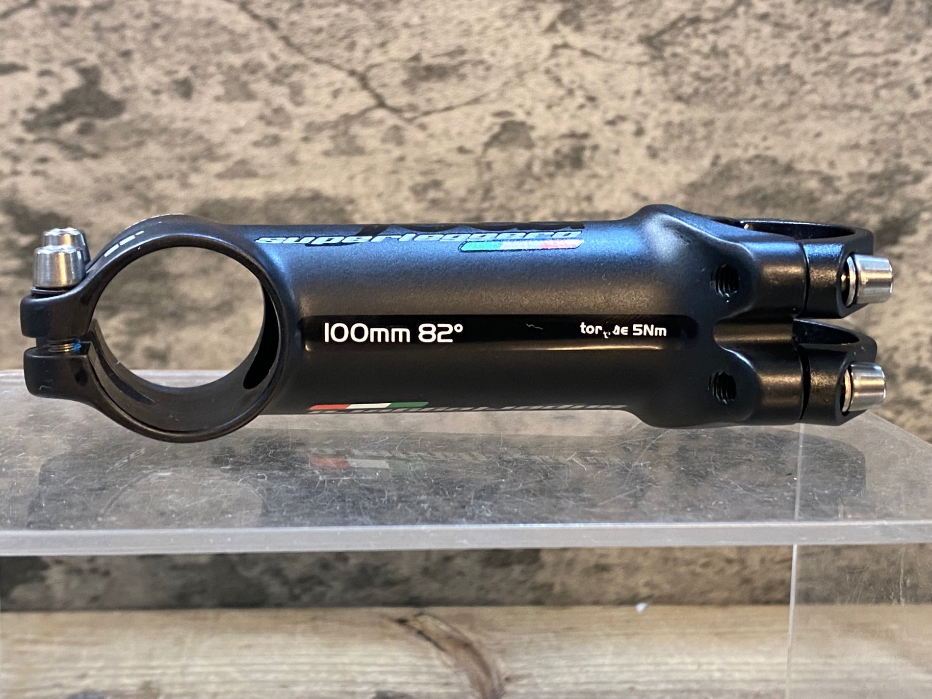 JX926 デダ Deda superleggero アルミ ステム 黒 110mm Φ31.7 OS 82