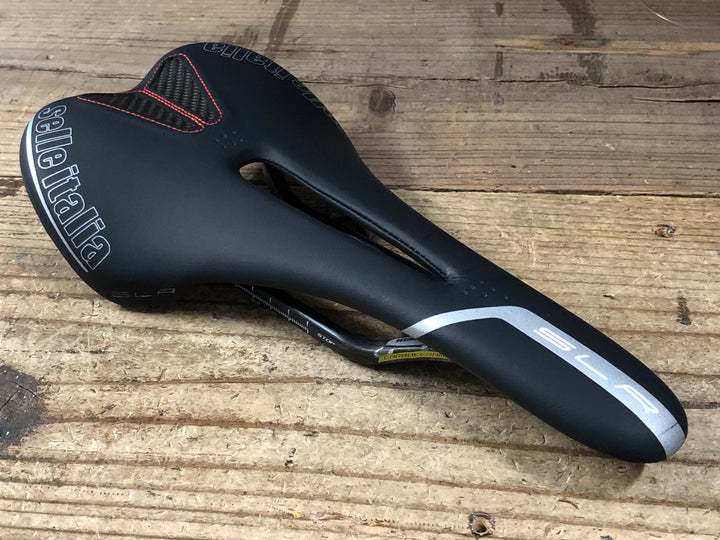KP225 セライタリア Selle Italia SLR Flow KIt Carbonio サドル カーボンレール 黒