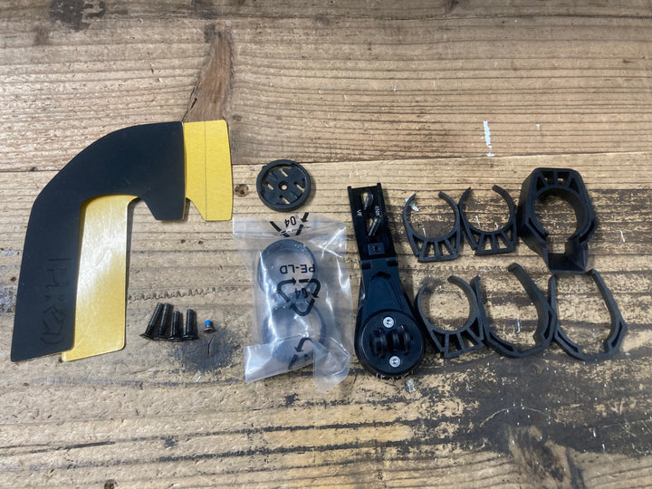 KH636 シマノ SHIMANO PRO VIBE EVO カーボンドロップハンドル ブラケットC-C420mm 105mm サイコンマウント付属
