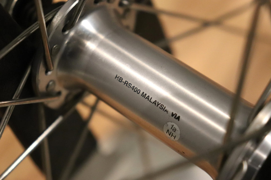 アラヤ ARAYA AR-713 シマノ SHIMANO RS400 アルミ クリンチャー ホイールセット シマノ11S/12S 【仙台店】
