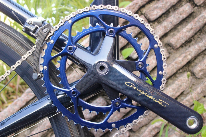 50周年モデル デローザ DE ROSA チンクワンタ CINQUANTA 2004 カンパニョーロ レコード 10S カーボン ロードバイク 【名古屋店】