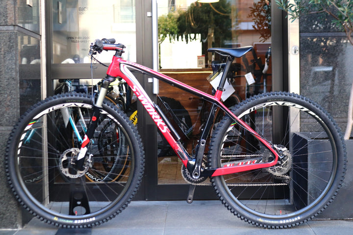 スペシャライズド SPECIALIZED S-WORKS STUMPJUMPER 2012モデル 17.5 シマノ XTR M9070 Di2 11S カーボン マウンテンバイク 【東京南麻布店】