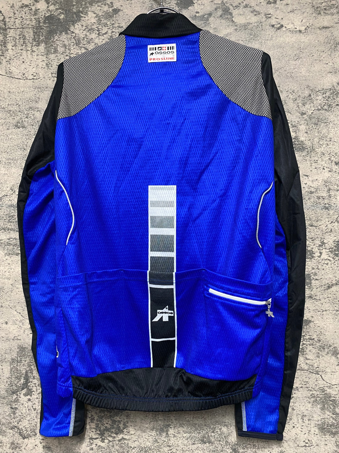 KJ056 アソス assos INTERMEDIATE 長袖 サイクルジャージ 青 L