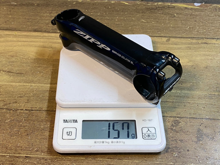 JP976 ジップ ZIPP SERVICE COURSE SL アルミ ステム 黒 130mm 17° Φ31.8 OS