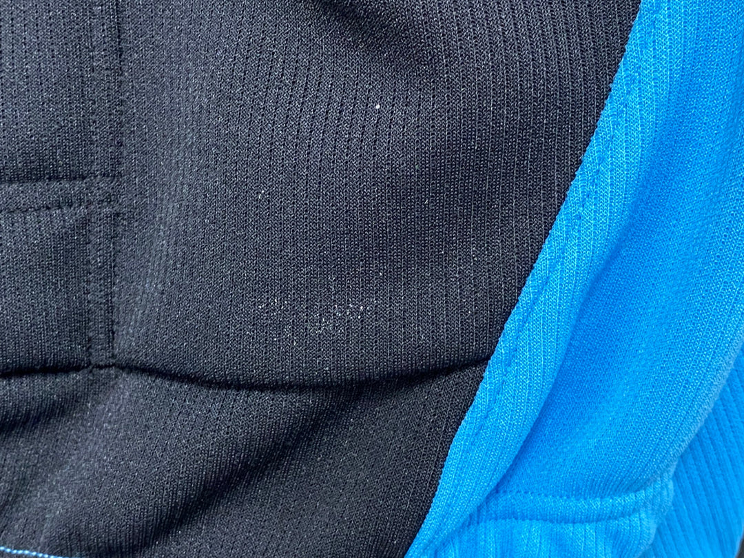 JF474 パールイズミ PEARL iZUMi 長袖サイクルジャケット 黒青 XL 裏起毛 WIND BREAK