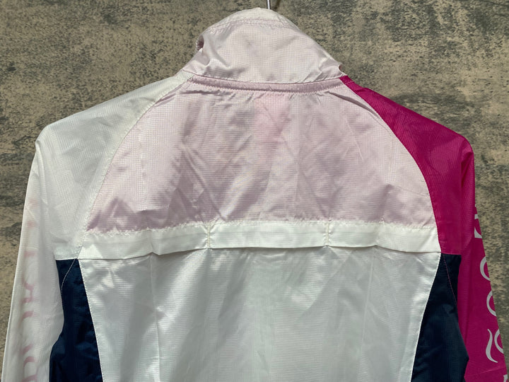 JT498 ルコックスポルティフ le coq sportif 長袖 ウインドブレイカー 白 ピンク M