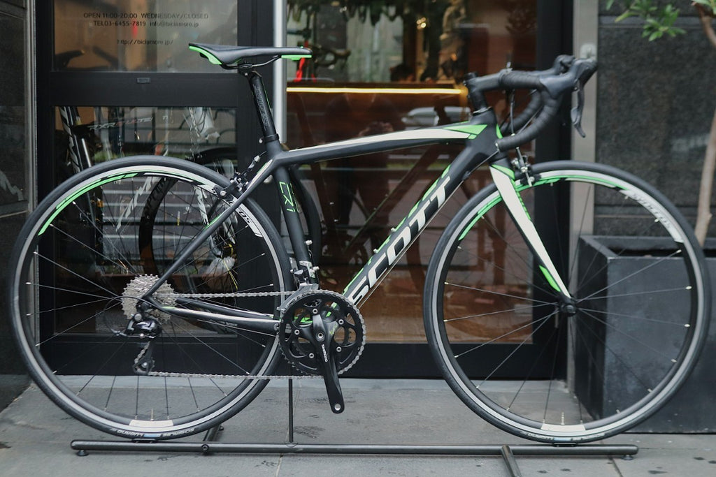■SCOTT CR1 30 スコットブルーメタリック 18速 カーボン シマノ SORA ロードバイク 入門に! 自転車 札幌発 スコット SCOTT CR1 25 JAPAN LTD 2017 XXS(47) シマノ 105 5800 MIX