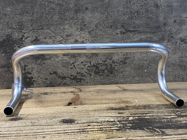JZ154 日東 NITTO Mod185 アルミ ドロップハンドル 420mmブラケット部C-C Φ26.0mm シルバー