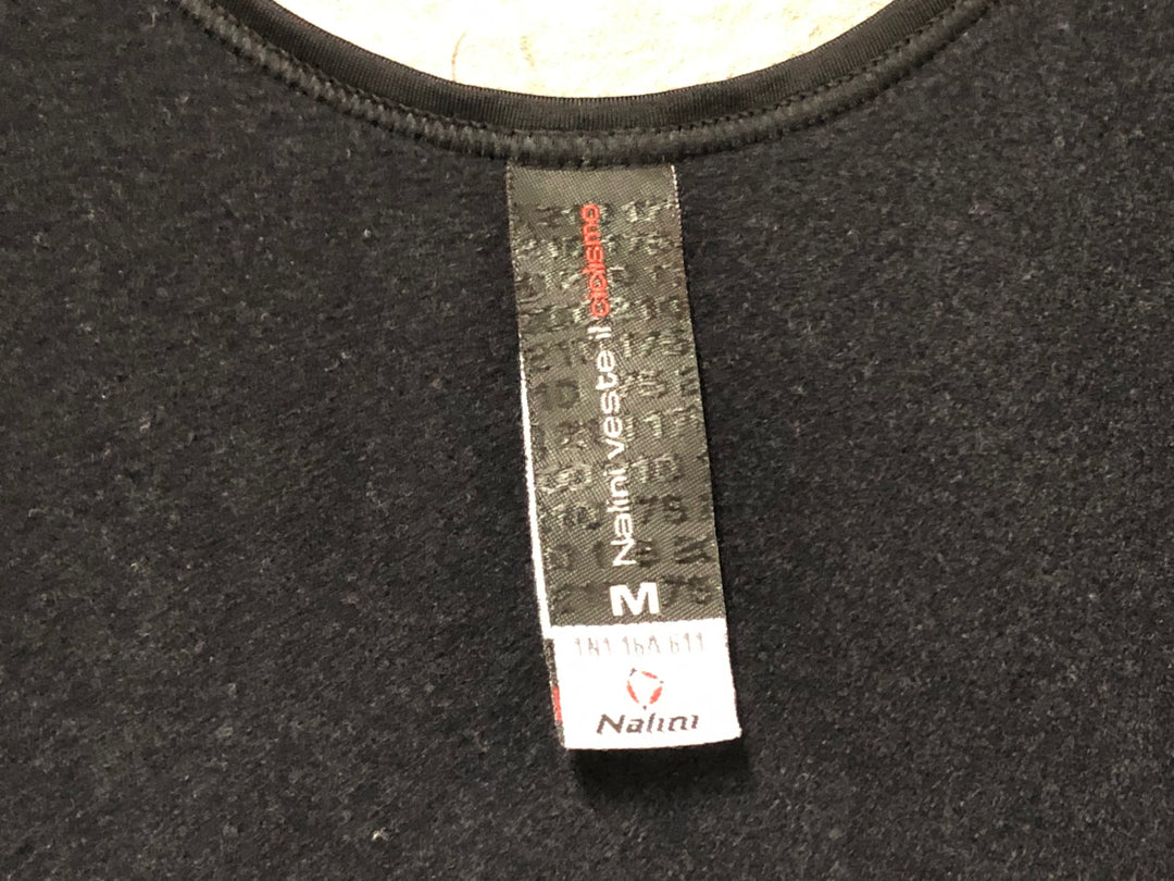 KD351 ナリーニ NALINI ビブタイツ 黒 M 裏起毛