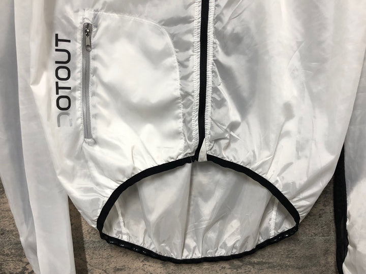 JU771 ドットアウト DOTOUT Tempo Jacket 長袖 サイクルジャケット 白 L