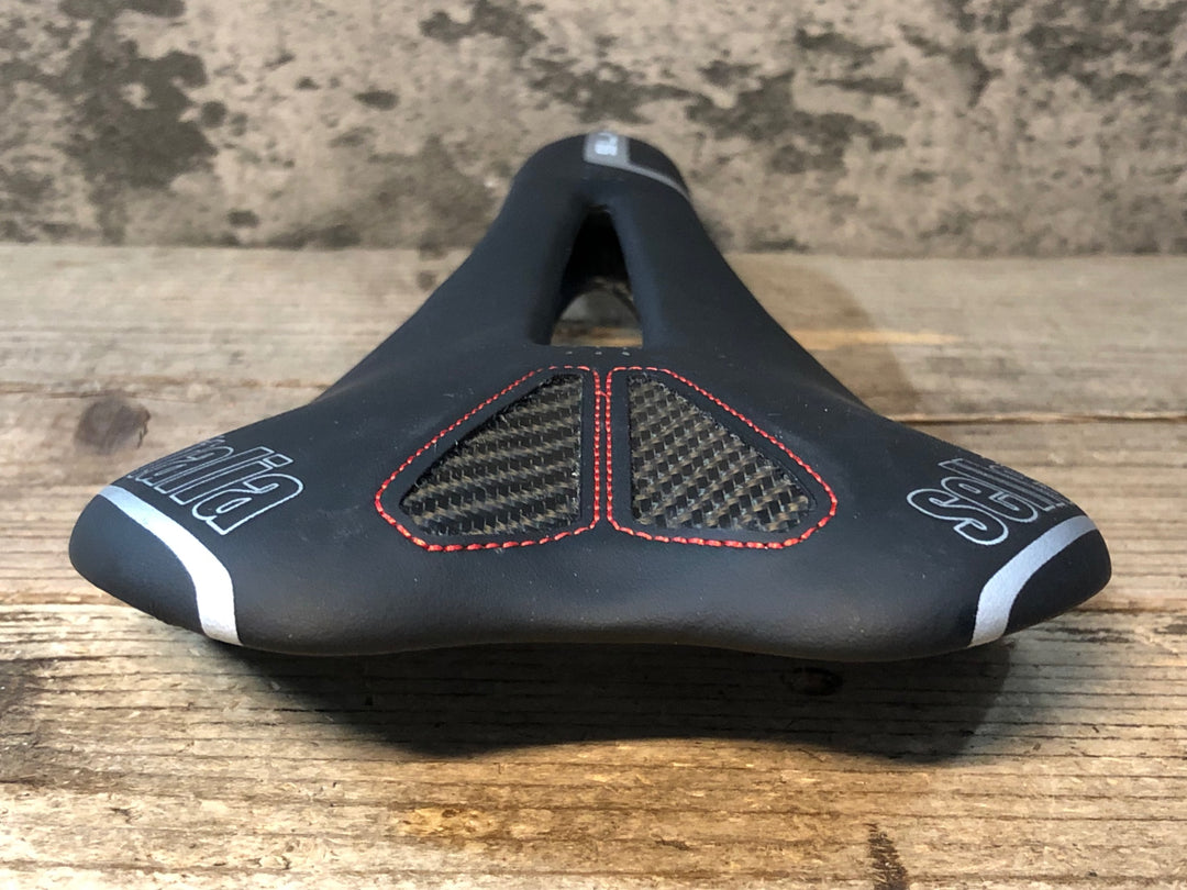 JU162 セラ イタリア selle italia SLR サドル カーボンレール 132mm 黒