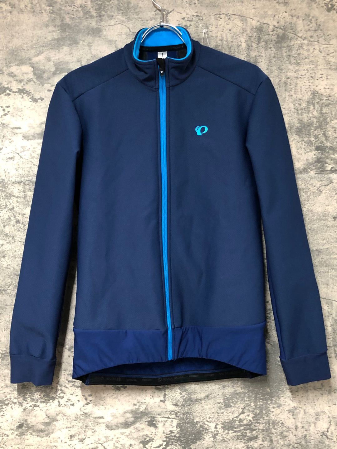 KB679 パールイズミ PEARL iZUMi 長袖 サイクルジャケット 紺 L 裏起毛