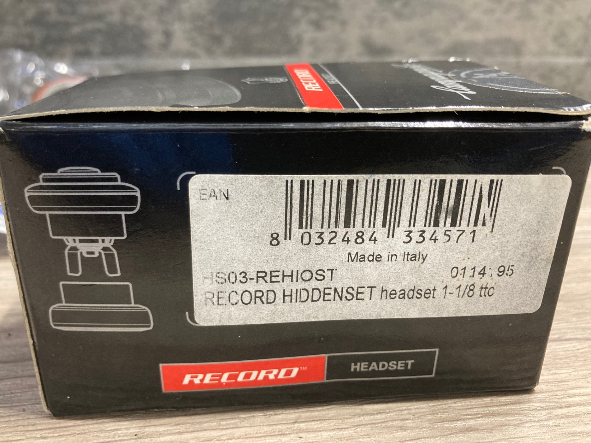 KJ658 未使用 カンパニョーロ CAMPAGNOLO レコード RECORD 1-1/8 上下