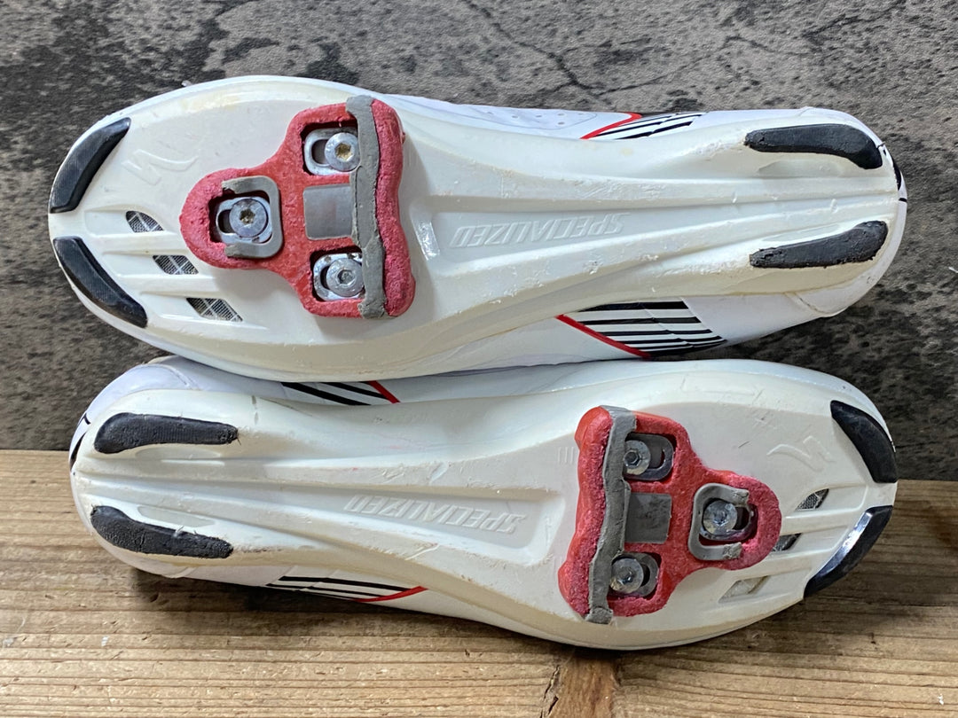 KG291 スペシャライズド SPECIALIZED COMP RD ビンディングシューズ 白 黒 EU42