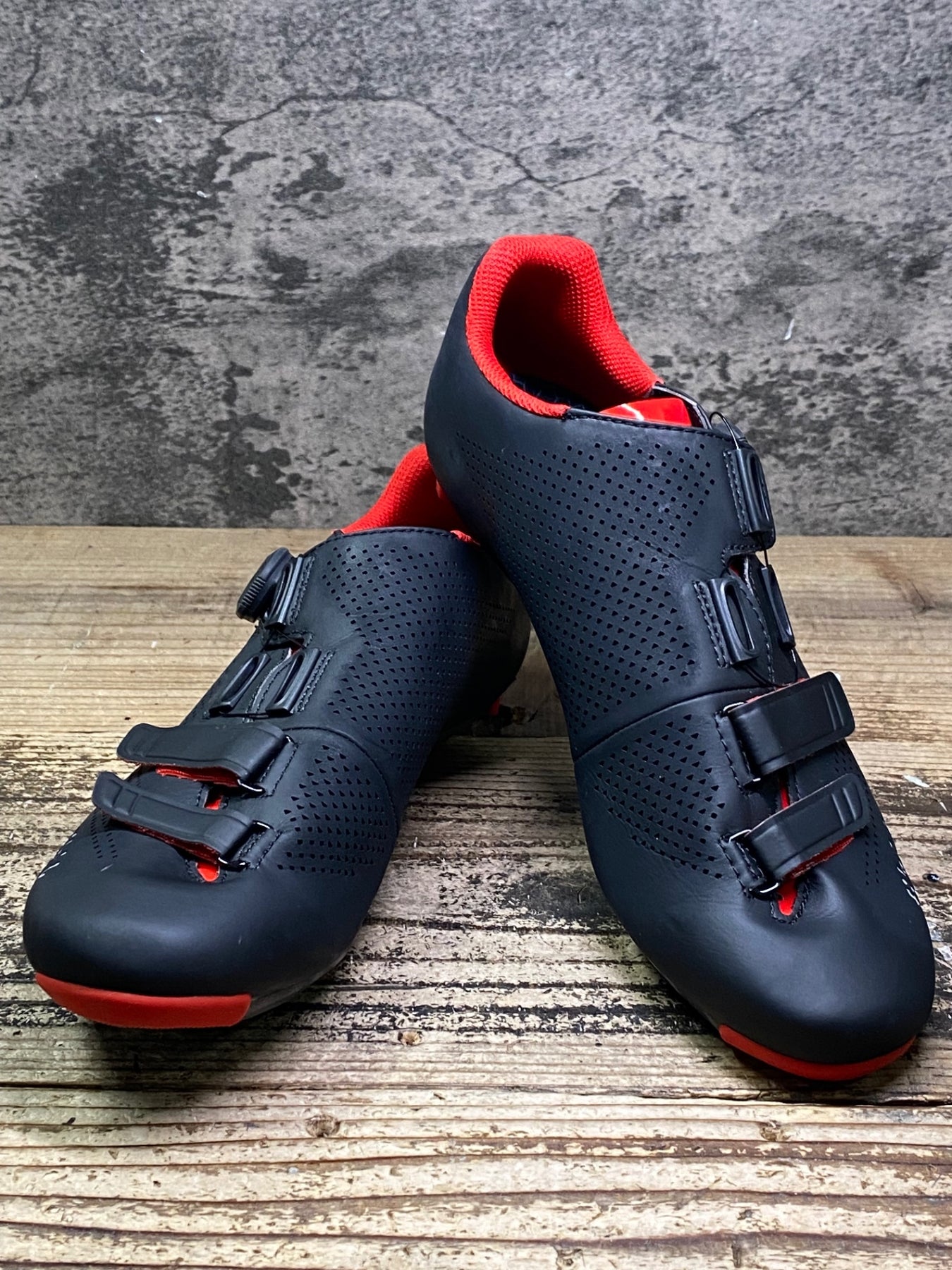 INTEC RS ビンディング ブラック/レッド JN501 フィジーク fizik R4B EU43 ビンディングシューズ SPD-SL EU43