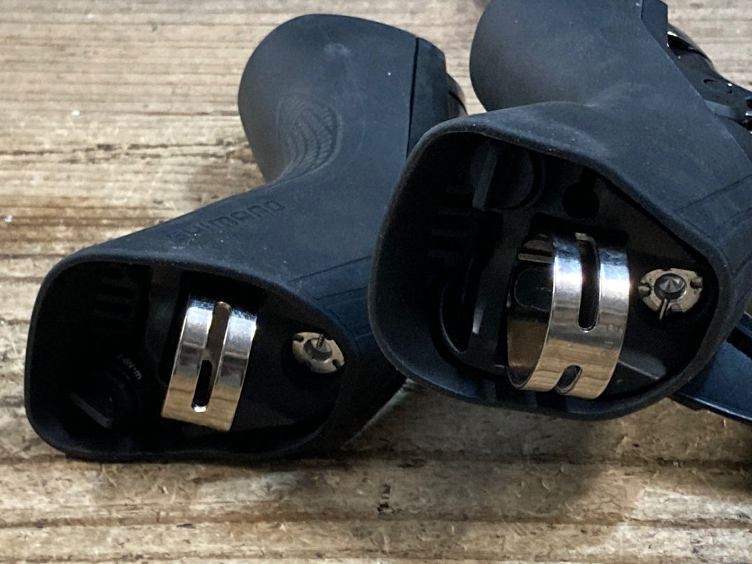 KB016 シマノ SHIMANO アルテグラ ULTEGRA ST-R8020 STIレバー 2x11S ※固定部クラックのためジャンク