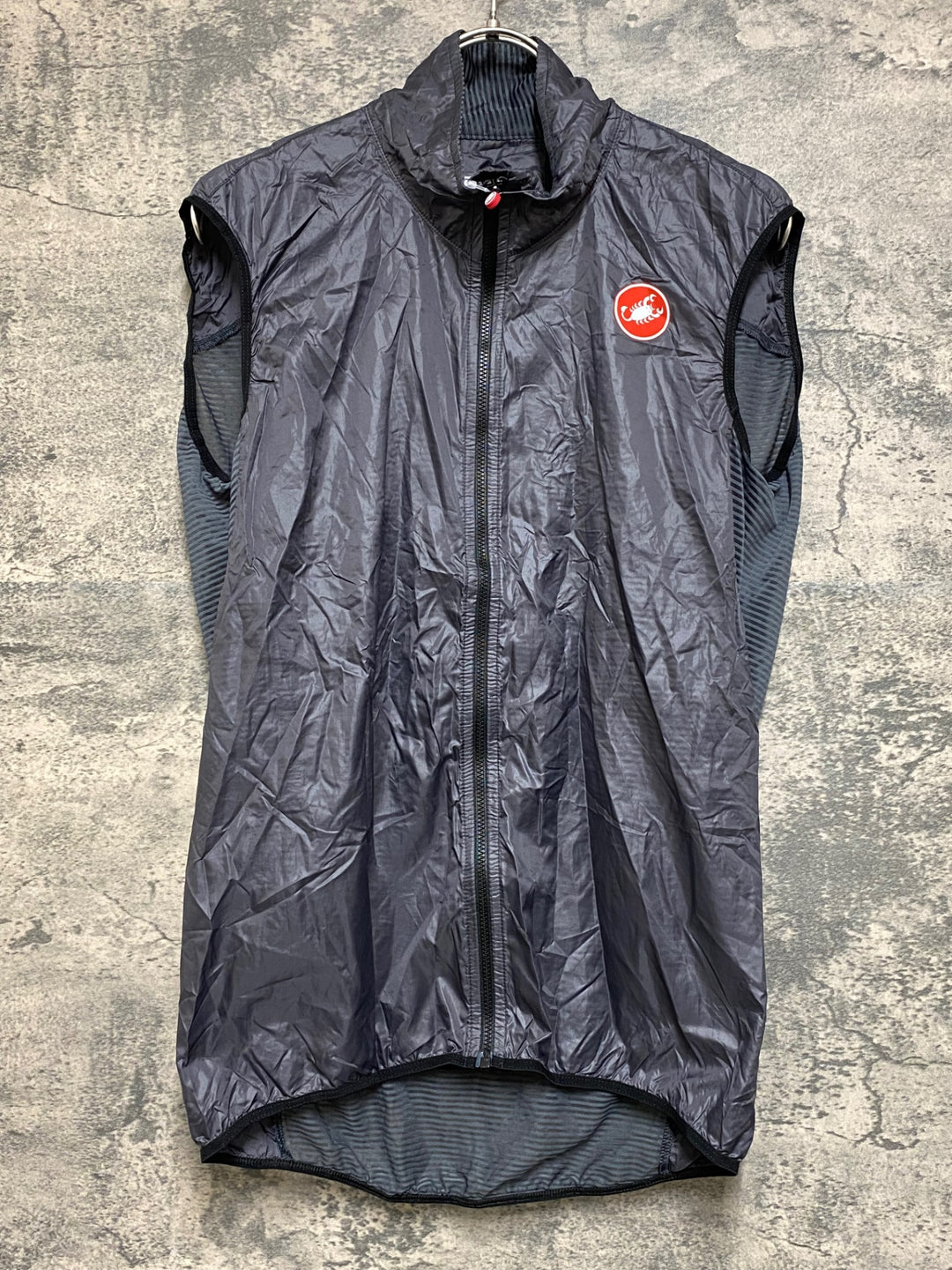 JP532 カステリ CASTELLI ジレ サイクルベスト グレー L
