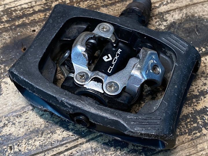 JI788 シマノ SHIMANO PD-T400 ビンディングペダル SPD ※ボルト欠品のためジャンク