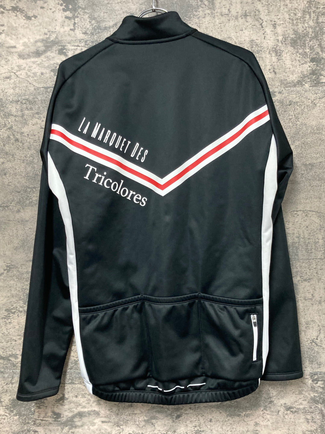 JU246 ルコックスポルティフ le coq sportif 裏起毛 サイクルジャケット 黒 L 裏起毛