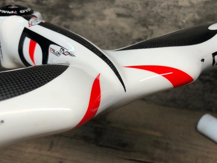 JO983 モスト MOST ステム一体型 カーボン ドロップハンドル エンド外-外420mm 110mm Φ31.8