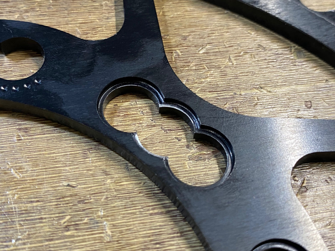 KP671 ローター ROTOR Q-RINGS 楕円 チェーンリングセット 50/36T 11S カンパ5armコンパクト用 36×110-113
