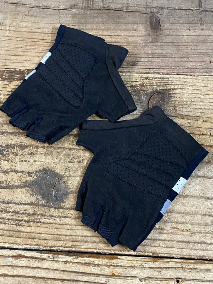 KH475 ラファ RAPHA BREVET MITTS 指抜き グローブ S 黒紺