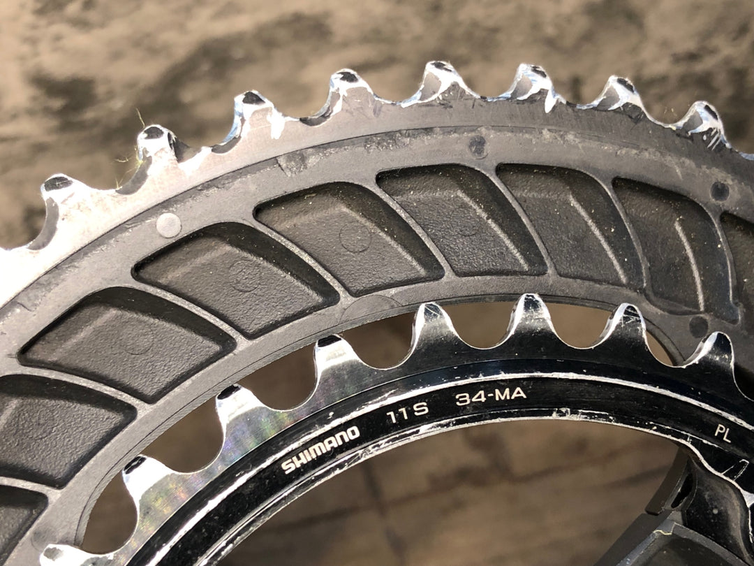II770 シマノ SHIMANO 105 FC-R7000 クランクセット 50/34T 170mm ※フィキシングボルト, 固定ピン,ボルト欠品