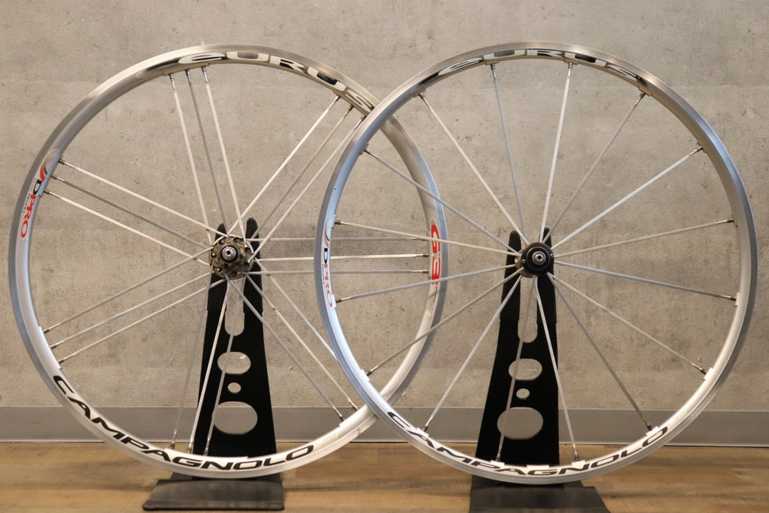 カンパニョーロ CAMPAGNOLO ユーラス EURUS アルミ クリンチャー カンパフリー ホイールセット 【さいたま浦和店】